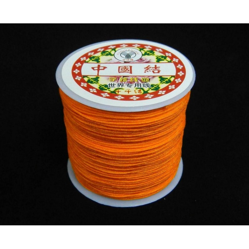 CORD, JADE, 0.7MM, ORANGE.