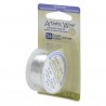 ARTISTIC WIRE, 26 GAUGE (0.41MM), TARNISH RESISTANT, SILVER. SOLD PER PACK OF 15YD.