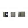 CLASP, MAGNETIC, RECTANGLE, 15X21MM, INTERNAL DIAMETER 3X13MM, ANTIQUE PLATED. SOLD PER PACK OF 2.