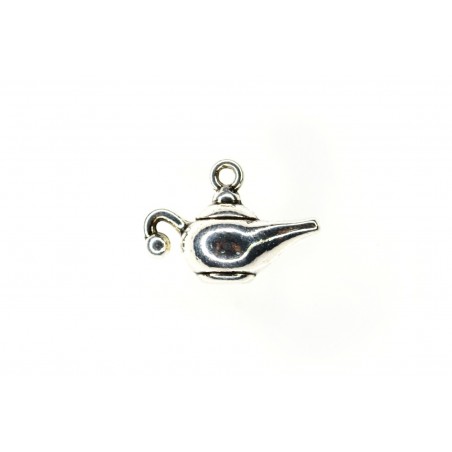 CHARM,TEAPOT,19x13MM,ANTIQUE SILVER. SOLD PER PACK OF 10.