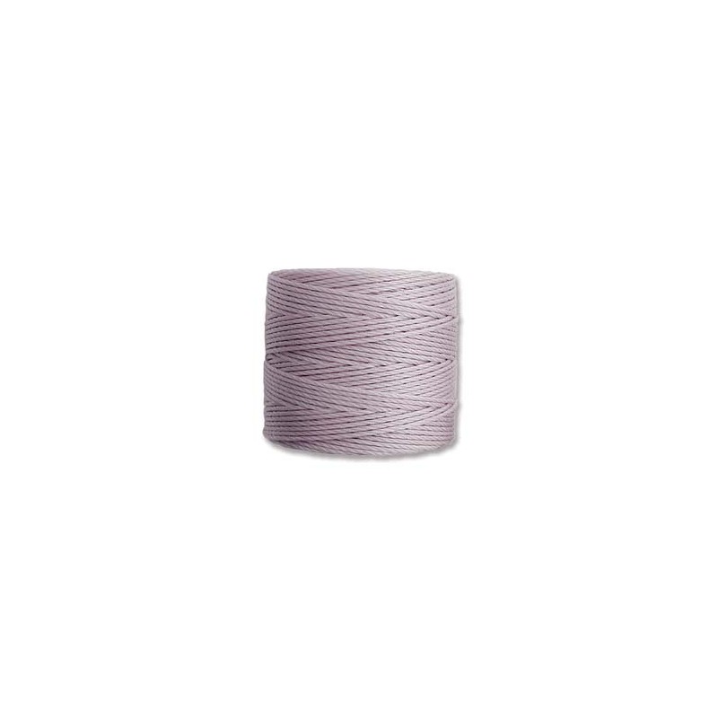 CORD, S-LON, 0.5MM, LAVENDER. SOLD PER ROLL OF 77YD.