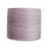 CORD, S-LON, 0.5MM, LAVENDER. SOLD PER ROLL OF 77YD.