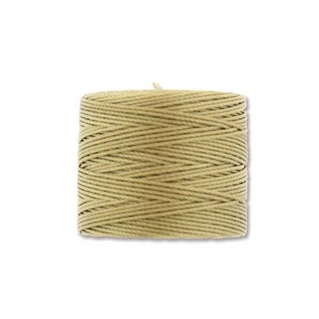 CORD, S-LON, 0.5MM, BRONZE. SOLD PER ROLL OF 77YD.