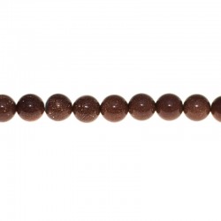 BEAD, GOLD SANDSTONE, 8MM, ROUND. SOLD PER STRAND OF 16 INCH.
