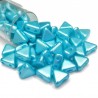 KHEOPS PAR PUCA, 6MM, 2-HOLE, PASTEL AQUA. SOLD PER TUBE OF 9GM.