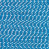 CORD, COTTON, 0.030" (0.76MM), METTALIC SILVER ON BLUE. SOLD PER SPOOL OF 20M.