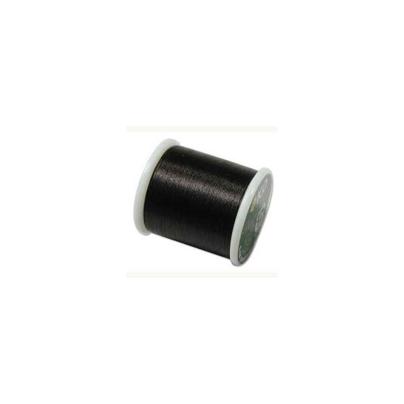 BEADING THREAD, K.O., BLACK. SOLD PER SPOOL OF 55YD.