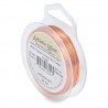 ARTISTIC WIRE, 26 GAUGE (0.41MM), BARE COPPER. SOLD PER PACK OF 30YD.
