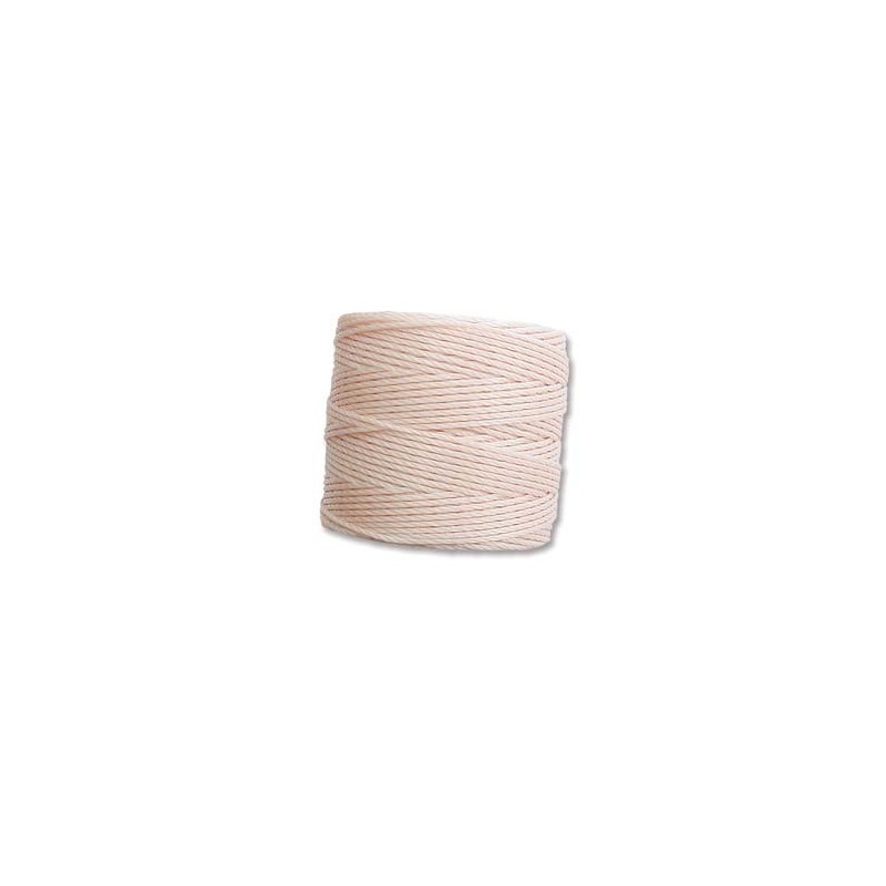 CORD, S-LON, 0.5MM, NATURAL. SOLD PER ROLL  OF 77YD.
