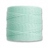 CORD, S-LON, 0.5MM, PASTEL MINT GREEN. SOLD PER ROLL  OF 77YD.