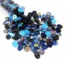 SUPERDUO, 2.5X5MM, MIDNIGHT. SOLD PER TUBE OF 10GM.