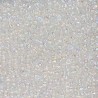 SEED BEAD, MIYUKI, 11/0 TRANSPARENT CRYSTAL AB (RR250). SOLD PER PACK OF 10GM.