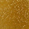 SEED BEAD, MIYUKI, 11/0 SILVERLINED GOLD (RR3). SOLD PER PACK OF 10GM.