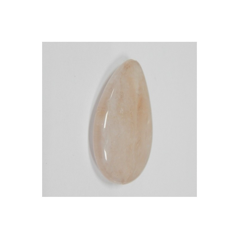 BEAD, RED FIRE QUARTZ, 30X40MM, DROP. SOLD INDIVIDUALLY.