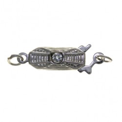 CLASP, FISHHOOK, 19X6MM,...