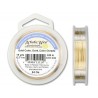 ARTISTIC WIRE, 24 GAUGE (0.51MM), GOLD COLOR. SOLD PER PACK OF 15YD.