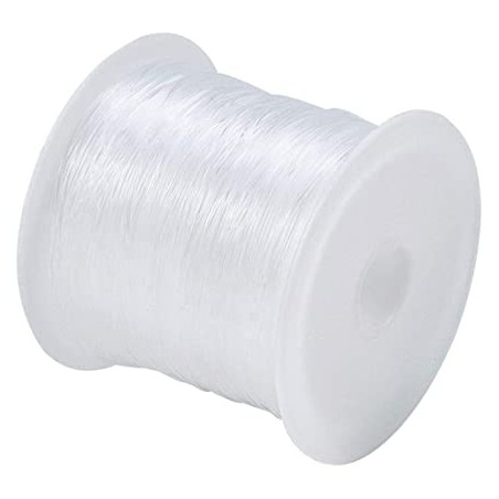 NYLON CORD, MONOFILAMENT, 0.40MM, CLEAR. SOLD 36M PER SPOOL.