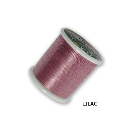 BEADING THREAD, K.O., LILAC, 330DTEX. SOLD PER SPOOL OF 55YD.