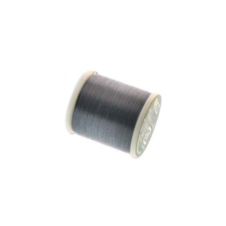 BEADING THREAD, K.O., DARK GREY, 330DTEX. SOLD PER SPOOL OF 55YD.