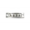CONNECTOR, HOPE, 35X10MM, ANTIQUE SILVER. SOLD PER PACK OF 10.