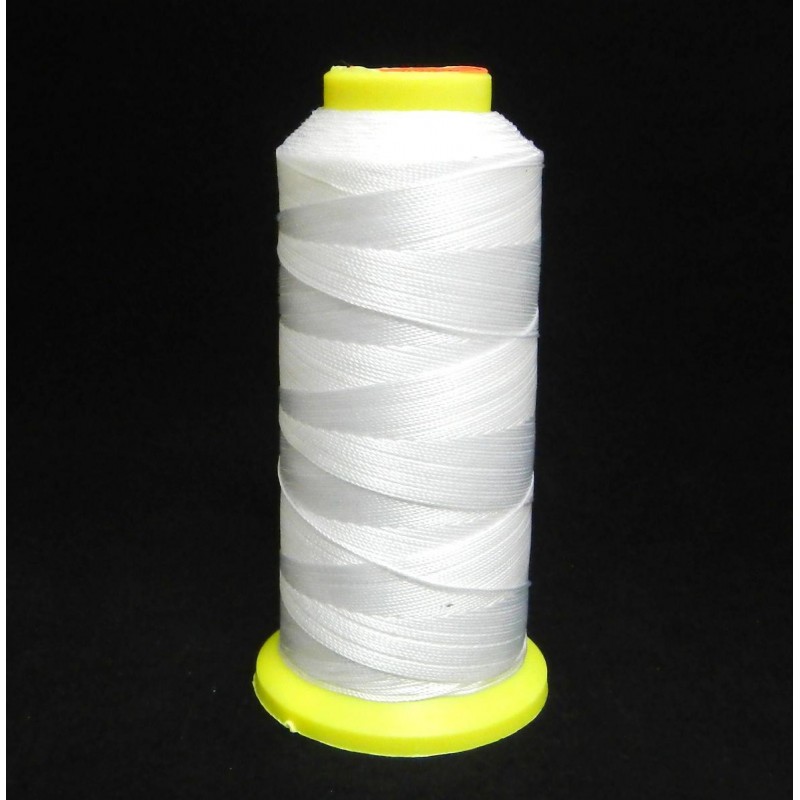 BEADING THREAD, NO.3 (0.25MM), WHITE. SOLD PER SPOOL OF APPROX 700M.