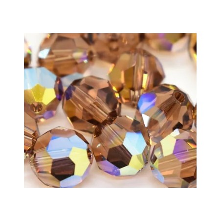 5000 ROUND LT SMOKED TOPAZ 221AB
