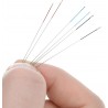 BEADING NEEDLE ASSORTED SIZES, COLOR EYES, 6PCS PER PACK