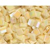 TILA BEAD 5MMX5MM, IVORY PEARL CEYLON  (TL486), 5GM PER PACK.