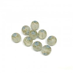 BEAD, TENSHA 12MM ROUND,...