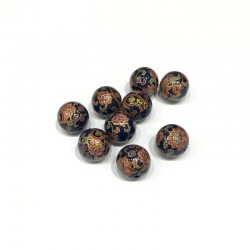 BEAD, TENSHA 12MM ROUND,...