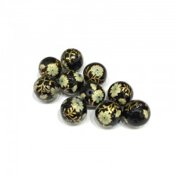 BEAD, TENSHA 12MM ROUND,...