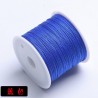 CORD, JADE, 0.7MM, NAVY BLUE. SOLD PER SPOOL OF 50M.