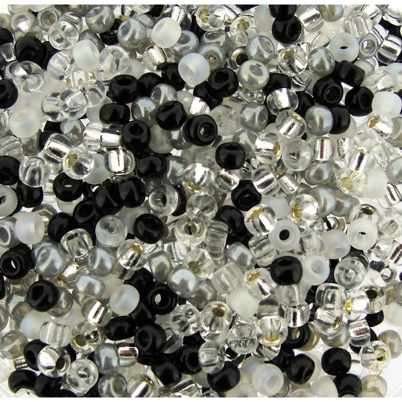 SEED BEAD, MIYUKI 8/0 MIX APPARITION. SOLD PER PACK OF 10GM.