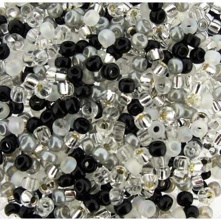 SEED BEAD, MIYUKI 8/0 MIX APPARITION. SOLD PER PACK OF 10GM.