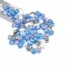 SUPERDUO, 2.5X5MM, LITTLE BOY BLUE. SOLD PER TUBE OF 10GM.