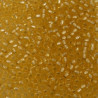 SEED BEAD, MIYUKI, 11/0 SILVERLINED GOLD (RR3). SOLD PER PACK OF 10GM.