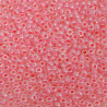 SEED BEAD, MIYUKI, 11/0 CARNATION PINK CEYLON (RR535). SOLD PER PACK OF 10GM.