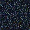 SEED BEAD, MIYUKI, 11/0 METALLIC BLUE IRIS (RR452). SOLD PER PACK OF 10GM.