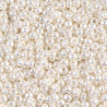 SEED BEAD, MIYUKI 8/0 PEARL CEYLON 591. SOLD PER PACK OF 10GM.