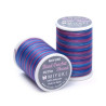 MIYUKI, CROCHET THREAD, SIZE 8 (0.45MM), GEMSTONES. SOLD PER SPOOL OF 25M.