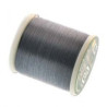 BEADING THREAD, K.O., DARK GREY, 330DTEX. SOLD PER SPOOL OF 55YD.