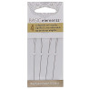 COLLAPSIBLE EYE NEEDLE 2.5" HEAVY 4PCS