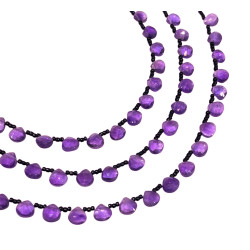 BEAD, AMETHYST, 8X8MM,...
